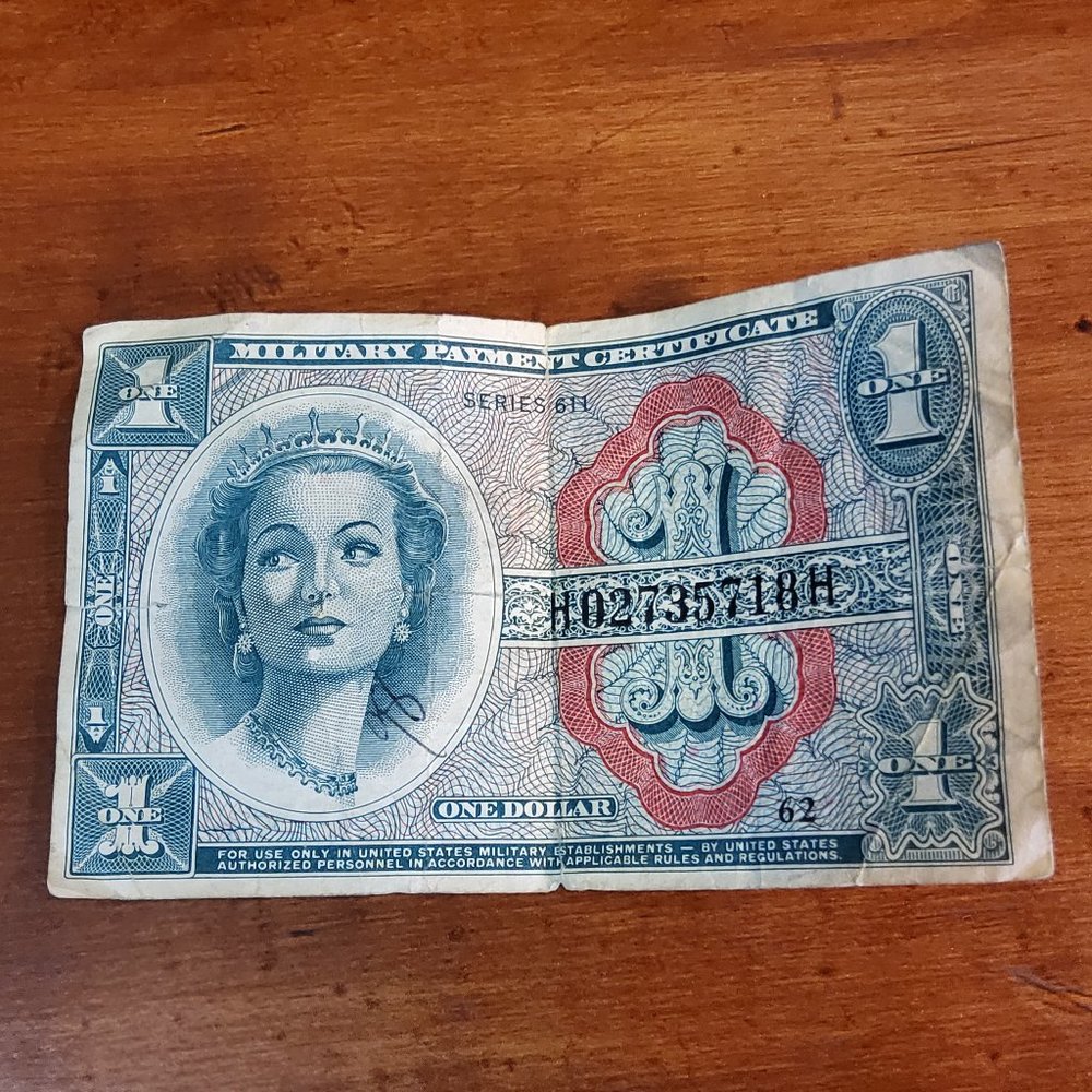 1964-69 Military Payment Certificate Series 611